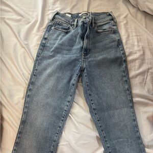 PacSun Blue Straight Leg Jeans with Vintage Fade
